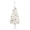 Artificial Pre-lit Christmas Tree with Ball Set White 120 cm Colour rose Size 120 x 75 cm Quantity in Package 1 Number of Branch Tips 