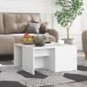 Coffee Tables 4 pcs White 33x33x33 cm Engineered Wood Colour white Quantity in Package 4 