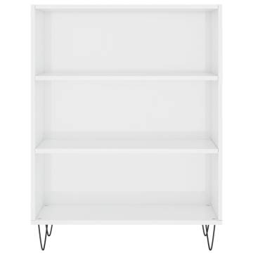 Highboard High Gloss White - Stylish Storage Solution