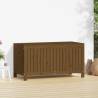 Garden Storage Box Honey Brown - Solid Pine Wood | Hipo Market