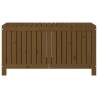 Garden Storage Box Honey Brown - Solid Pine Wood | Hipo Market