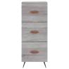 Elegant Grey Sonoma Highboard - Stylish Storage Solution