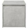 Stylish Concrete Grey Box Drawer | 40.5x40x40 cm