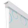 Shower Roller Blind 140x240 cm - Bubble Design for Bathrooms