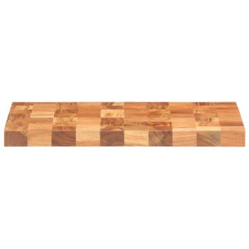 Solid Acacia Wood Chopping Board 50x34x3.8 cm - Hipomarket