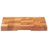 Solid Acacia Wood Chopping Board 50x34x3.8 cm - Hipomarket