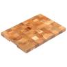 Solid Acacia Wood Chopping Board 50x34x3.8 cm - Hipomarket