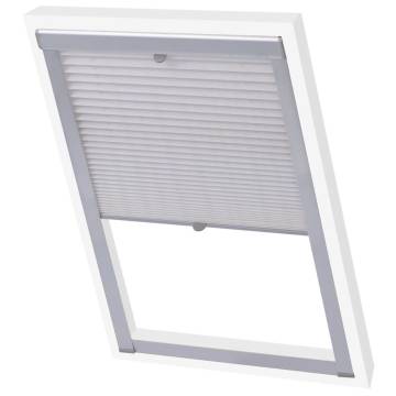 Pleated Blinds White C02 - Stylish Light Filtering Solution