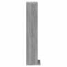 Stylish Grey Sonoma CD Cabinet | 21x20x88 cm