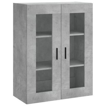 Stylish Highboard Concrete Grey | HipoMarket UK