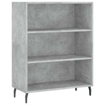 Stylish Highboard Concrete Grey | HipoMarket UK