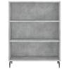 Stylish Highboard Concrete Grey | HipoMarket UK