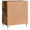 Trendy Smoked Oak Sideboard - 60x35x70 cm Engineered Wood