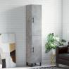 Highboard Concrete Grey 34.5x34x180 cm Engineered Wood Colour concrete grey Quantity in Package 1 Model 1 door 