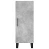 Stylish Highboard Concrete Grey | 34.5x34x180 cm | Hipomarket