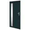 Front Door Anthracite 108x208 cm PVC - Secure & Stylish