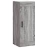 Stylish Highboard Grey Sonoma | 34.5x34x180 cm Engineered Wood