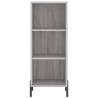 Highboard Grey Sonoma - Stylish Storage Solution | HipoMarket