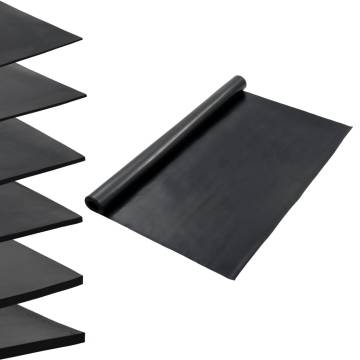 Durable Anti-Slip Rubber Floor Mat - 1.2x2m | Hipomarket UK