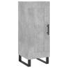 Stylish Highboard Concrete Grey - Durable Engineered Wood | HipoMarket