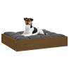 Dog Bed Honey Brown - Solid Wood Pine 51.5x44x9 cm