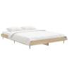 Sonoma Oak Bed Frame 135x190 cm | Durable Double Design