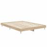 Sonoma Oak Bed Frame 135x190 cm | Durable Double Design