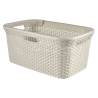 Curver Laundry Basket 45L Vintage White | Stylish & Durable