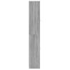 Bathroom Cabinet Grey Sonoma 30x30x183.5 cm - Stylish Storage