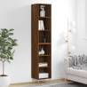 Highboard Brown Oak 34.5x32.5x180 cm Engineered Wood Colour brown oak Quantity in Package 1 Model 3 shelves 