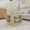 Sonoma Oak Coffee Table 55x55 cm - Modern & Durable Design