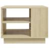 Sonoma Oak Coffee Table 55x55 cm - Modern & Durable Design