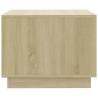 Sonoma Oak Coffee Table 55x55 cm - Modern & Durable Design