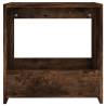 Stylish Smoked Oak Side Table - 50x26x50 cm | HipoMarket