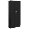 Book Cabinet Black - Stylish Storage for Your Home | HipoMarket