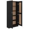 Book Cabinet Black - Stylish Storage for Your Home | HipoMarket