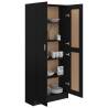 Book Cabinet Black - Stylish Storage for Your Home | HipoMarket