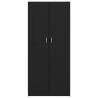 Book Cabinet Black - Stylish Storage for Your Home | HipoMarket