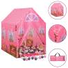 Children Play Tent with 250 Balls - Pink | HipoMarket UK