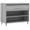 Shoe Cabinet Grey Sonoma | Elegant Storage Solution