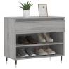 Shoe Cabinet Grey Sonoma | Elegant Storage Solution