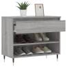 Shoe Cabinet Grey Sonoma | Elegant Storage Solution