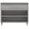 Shoe Cabinet Grey Sonoma | Elegant Storage Solution