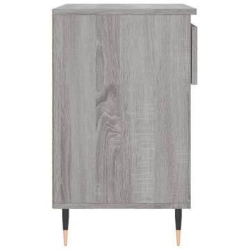 Shoe Cabinet Grey Sonoma | Elegant Storage Solution