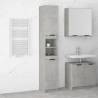 Bathroom Cabinet Concrete Grey 32x34x188.5 cm Engineered Wood Colour concrete grey Quantity in Package 1 Number of 