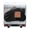 ProPlus Bicycle Cover for 2 Bikes Colour black and orange Suitable for rear Number of 1 