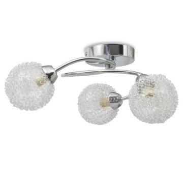 Stylish Ceiling Lamp for 3 G9 Bulbs | 120W Elegant Lighting