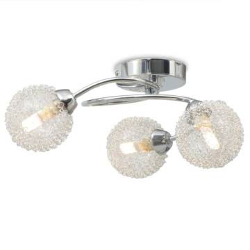 Stylish Ceiling Lamp for 3 G9 Bulbs | 120W Elegant Lighting