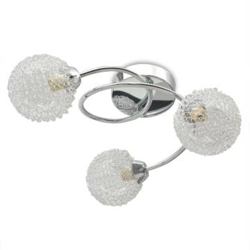 Stylish Ceiling Lamp for 3 G9 Bulbs | 120W Elegant Lighting