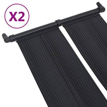 Solar Pool Heater Panel Set - 2 pcs 80x310 cm | HipoMarket